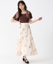 画像をギャラリービューアに読み込む, フラワー柄シアースカート/TT537203