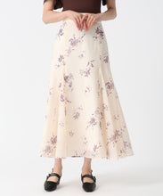 画像をギャラリービューアに読み込む, フラワー柄シアースカート/TT537203