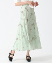 画像をギャラリービューアに読み込む, フラワー柄シアースカート/TT537203