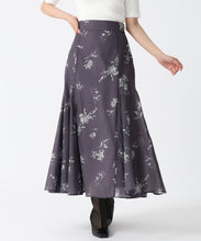 画像をギャラリービューアに読み込む, フラワー柄シアースカート/TT537203