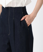画像をギャラリービューアに読み込む, バックレースアップワイドデニムパンツ/TT537301