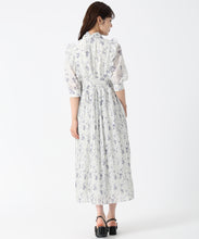 画像をギャラリービューアに読み込む, ボウタイフラワープリーツワンピース/TT537403