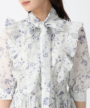 画像をギャラリービューアに読み込む, ボウタイフラワープリーツワンピース/TT537403