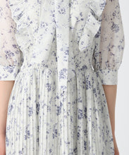 画像をギャラリービューアに読み込む, ボウタイフラワープリーツワンピース/TT537403