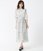 画像をギャラリービューアに読み込む, ボウタイフラワープリーツワンピース/TT537403