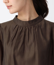 画像をギャラリービューアに読み込む, ラッフルリボンスタンドカラーブラウス/TT538101