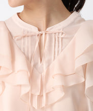 画像をギャラリービューアに読み込む, ヨークフリルシアーブラウス/TT538103