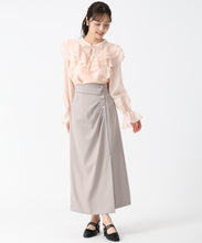 画像をギャラリービューアに読み込む, ヨークフリルシアーブラウス/TT538103