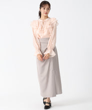 画像をギャラリービューアに読み込む, ヨークフリルシアーブラウス/TT538103