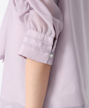 画像をギャラリービューアに読み込む, シャーリングシアーボウタイブラウス/TT538106