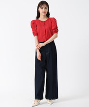 画像をギャラリービューアに読み込む, シャーリングスリーブラメカーディガン/TT538401