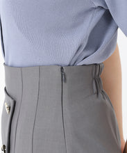 画像をギャラリービューアに読み込む, ラップ風Aラインタックスカート/MM537204