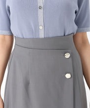 画像をギャラリービューアに読み込む, ラップ風Aラインタックスカート/MM537204