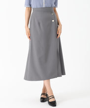 画像をギャラリービューアに読み込む, ラップ風Aラインタックスカート/MM537204