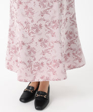 画像をギャラリービューアに読み込む, ボタニカルジャガードマーメイドスカート/MM537207