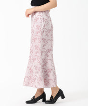 画像をギャラリービューアに読み込む, ボタニカルジャガードマーメイドスカート/MM537207