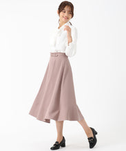 画像をギャラリービューアに読み込む, ベルト付きフレアスカート/MM537210