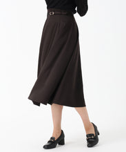 画像をギャラリービューアに読み込む, ベルト付きフレアスカート/MM537210