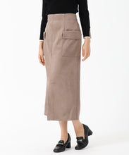 画像をギャラリービューアに読み込む, サイドポケットタイトスカート/MM537212 (モカ)