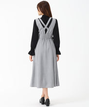 画像をギャラリービューアに読み込む, バッククロスストライプジャンスカ/MM537408