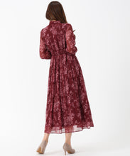 画像をギャラリービューアに読み込む, フラワージュイプリーツワンピース/MM537409
