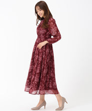 画像をギャラリービューアに読み込む, フラワージュイプリーツワンピース/MM537409