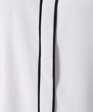 画像をギャラリービューアに読み込む, 配色バンドカラーブラウス/MM538110