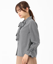 画像をギャラリービューアに読み込む, ボウタイシャーリングブラウス/MM548101