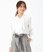画像をギャラリービューアに読み込む, ボウタイシャーリングブラウス/MM548101