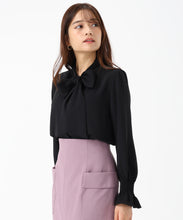 画像をギャラリービューアに読み込む, ボウタイシャーリングブラウス/MM548101