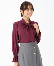 画像をギャラリービューアに読み込む, ボウタイシャーリングブラウス/MM548101