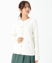 画像をギャラリービューアに読み込む, 金ボタンニットジャケット/MM558402
