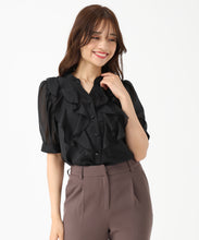 画像をギャラリービューアに読み込む, ラッフルシアーブラウス/MM528107