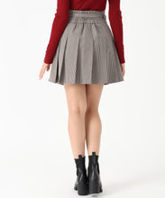 画像をギャラリービューアに読み込む, ベルト付きタックミニスカート/MM537211