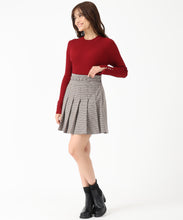 画像をギャラリービューアに読み込む, ベルト付きタックミニスカート/MM537211
