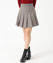 画像をギャラリービューアに読み込む, ベルト付きタックミニスカート/MM537211