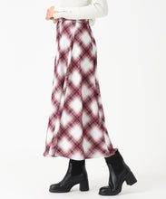 画像をギャラリービューアに読み込む, 【予約販売/9月上旬発売予定】バイアスチェックプリントスカート/MM537213