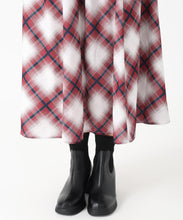 画像をギャラリービューアに読み込む, 【予約販売/9月上旬発売予定】バイアスチェックプリントスカート/MM537213