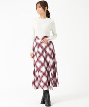 画像をギャラリービューアに読み込む, 【予約販売/9月上旬発売予定】バイアスチェックプリントスカート/MM537213