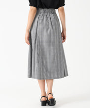 画像をギャラリービューアに読み込む, 【予約販売/9月上旬発売予定】チェック柄タックフレアスカート/MM537214