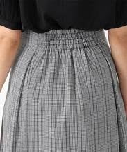 画像をギャラリービューアに読み込む, 【予約販売/9月上旬発売予定】チェック柄タックフレアスカート/MM537214
