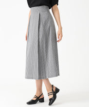 画像をギャラリービューアに読み込む, 【予約販売/9月上旬発売予定】チェック柄タックフレアスカート/MM537214