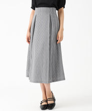 画像をギャラリービューアに読み込む, 【予約販売/9月上旬発売予定】チェック柄タックフレアスカート/MM537214