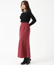 画像をギャラリービューアに読み込む, ピーチサテンマーメイドスカート/MM547203