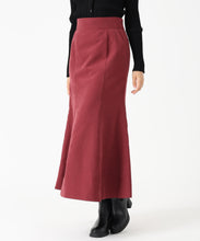 画像をギャラリービューアに読み込む, ピーチサテンマーメイドスカート/MM547203 (レッド)