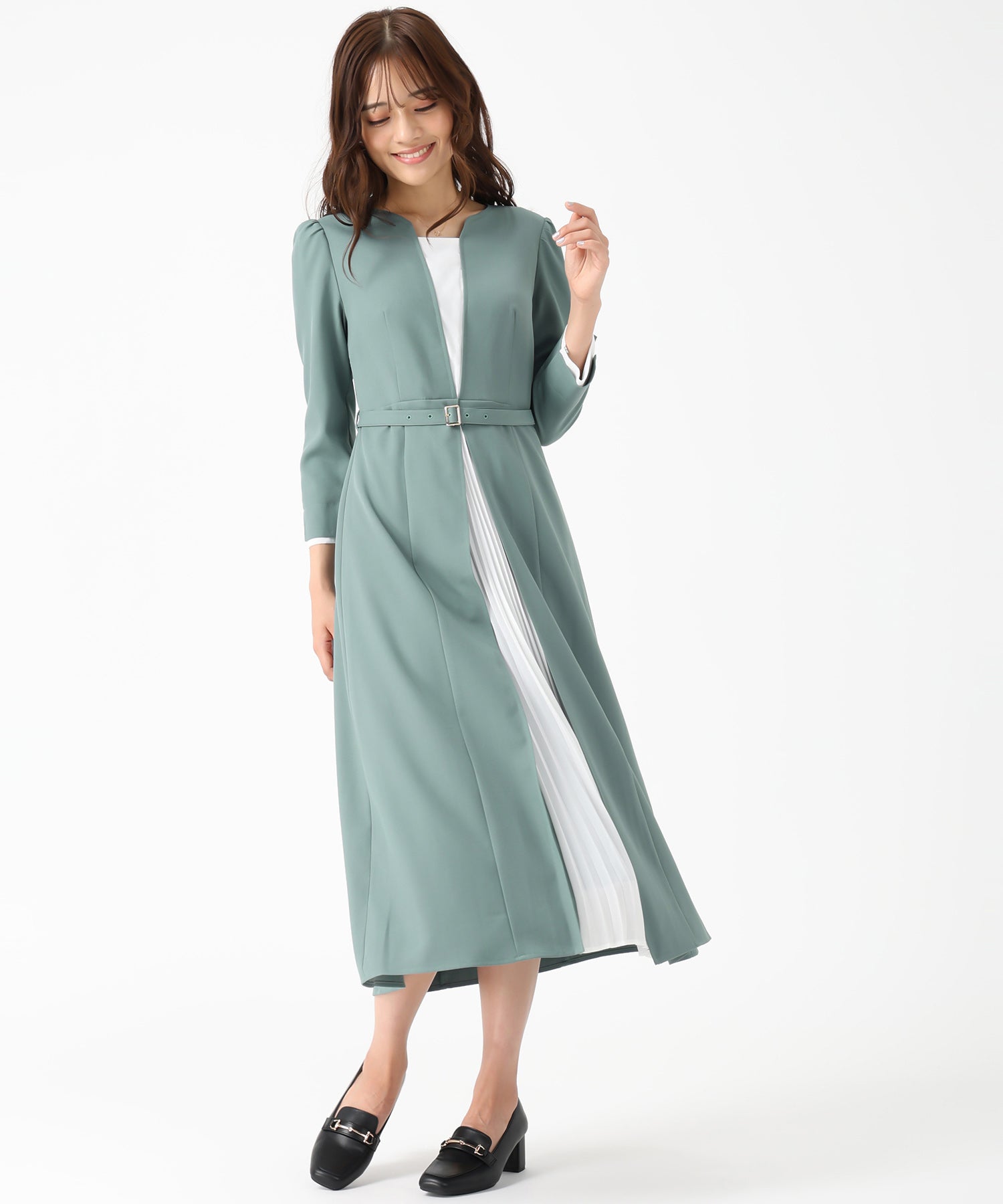 フロントプリーツワンピース/MM547401 – MISCH MASCH|31 Sons de