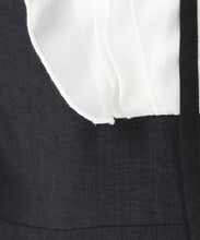 画像をギャラリービューアに読み込む, 襟付きラッフルコンビマーメイドワンピース/MM547406