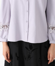 画像をギャラリービューアに読み込む, 袖レースシャツブラウス/MM548104