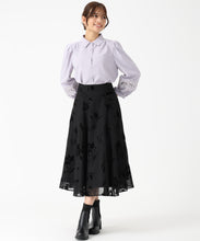 画像をギャラリービューアに読み込む, 袖レースシャツブラウス/MM548104