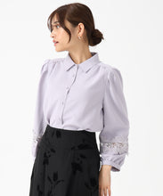 画像をギャラリービューアに読み込む, 袖レースシャツブラウス/MM548104